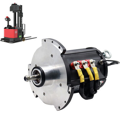 Beli Servo Motor Forklift 3000W dengan tingkat perlindungan IP65 dan kecepatan nominal 3000rpm untuk pengangkat dan kemudi yang andal pembuatan online
