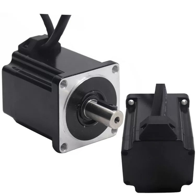 AGV Servo Motor 0.64N.M Incremental Encoder DC Servo Motor 48 Volt Dengan Rem Untuk Robot Pengiriman
