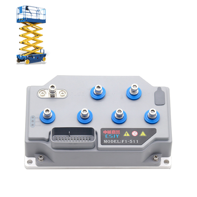 Lingkungan keras Motor Penggerak Forklift Listrik Adaptasi ke 48V DC Servo Motors dengan 1.5KW hingga 2.5KW Incremental Encoder Type