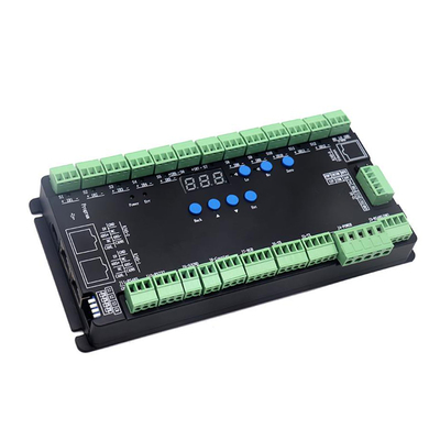 High Security Turnstile Gate Controller Infrared Sensor Support On Board 12 Pasangan Sensor Masuk Secara Independen