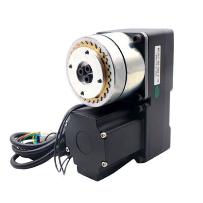 BLDC Servo Motor DC24V 40W Output Torque 9.2NM Dengan kopling untuk Swing Gate Turnstile