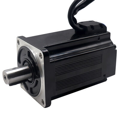 Motor Servo AGV Robot 80mm 48V 750W Dengan Rem Encoder