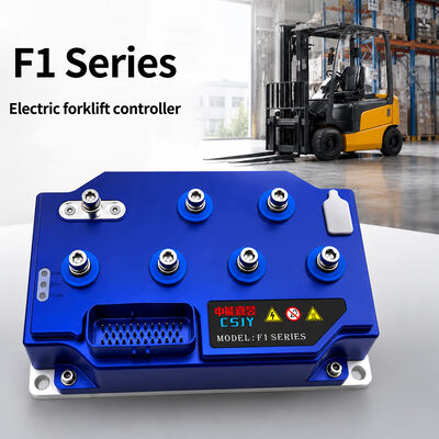 Kontroler Forklift Listrik Kontroler Motor Servo 24V-80V dengan Pengereman Regeneratif CANopen RS485 IP67 Pompa Traksi
