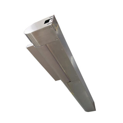 Aluminium Alloy 100 N.M Mekanisme Gerbang Pintu Putar 600mm Otomatis