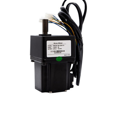 72rpm 0.21N.M 3 Phase 24V DC Servo Motor Untuk Gerbang Ayun