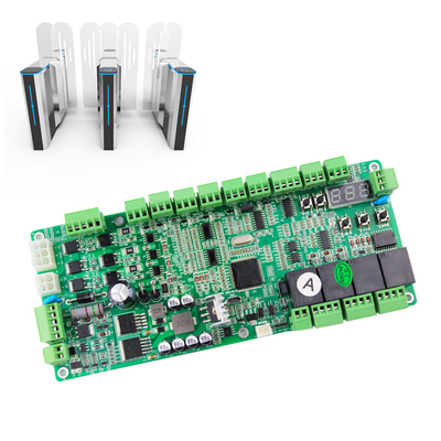 Turnstile Gate Control Board Dukungan 6 Pasangan Sensor PNP NPN