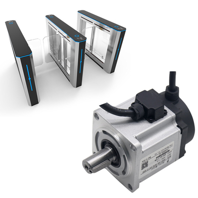 200w 3000rpm 48V Motor Servo Untuk Swing Barrier Gate Turnstile